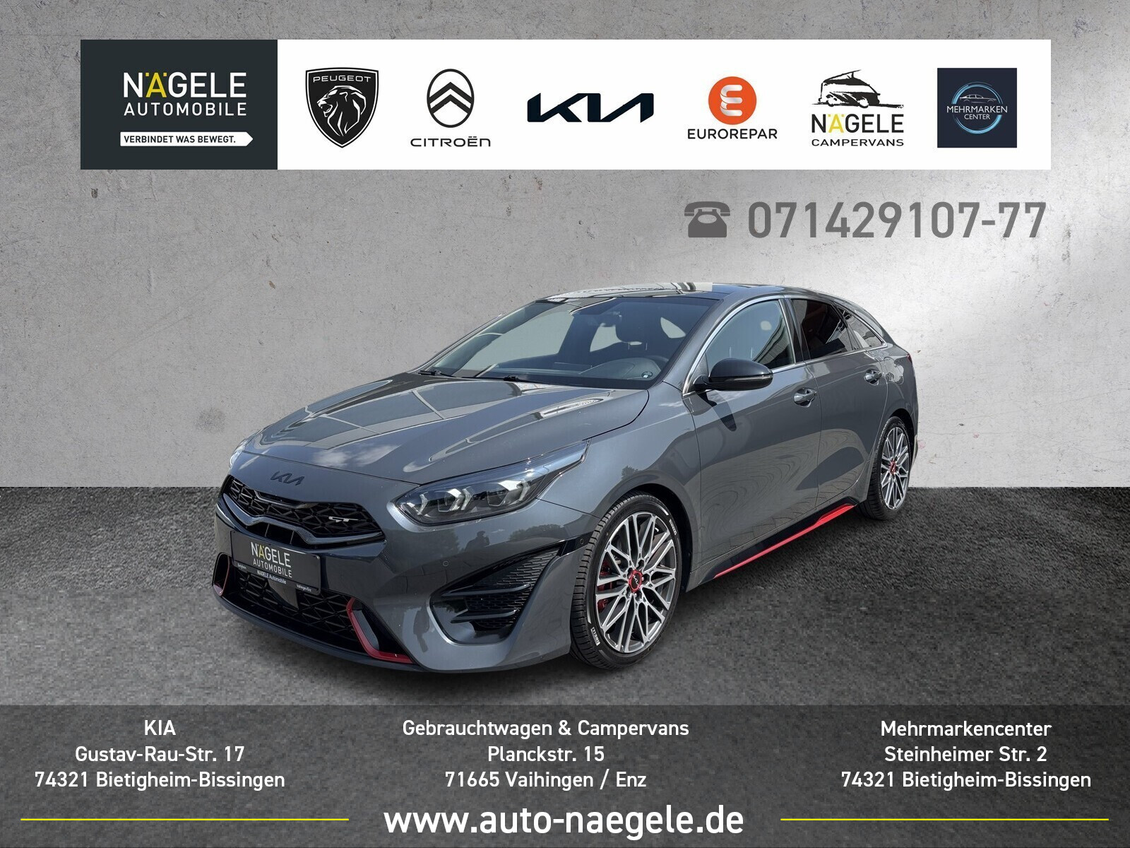 Proceed 1.6 T-GDI DCT7 GT|Navi| Glasdach|SZH