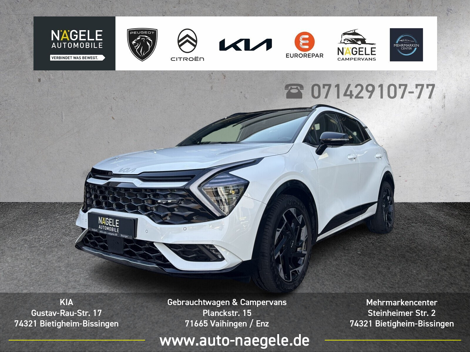 Sportage 1.6 T-GDI Mild-Hybrid DCT AWD GT-Line