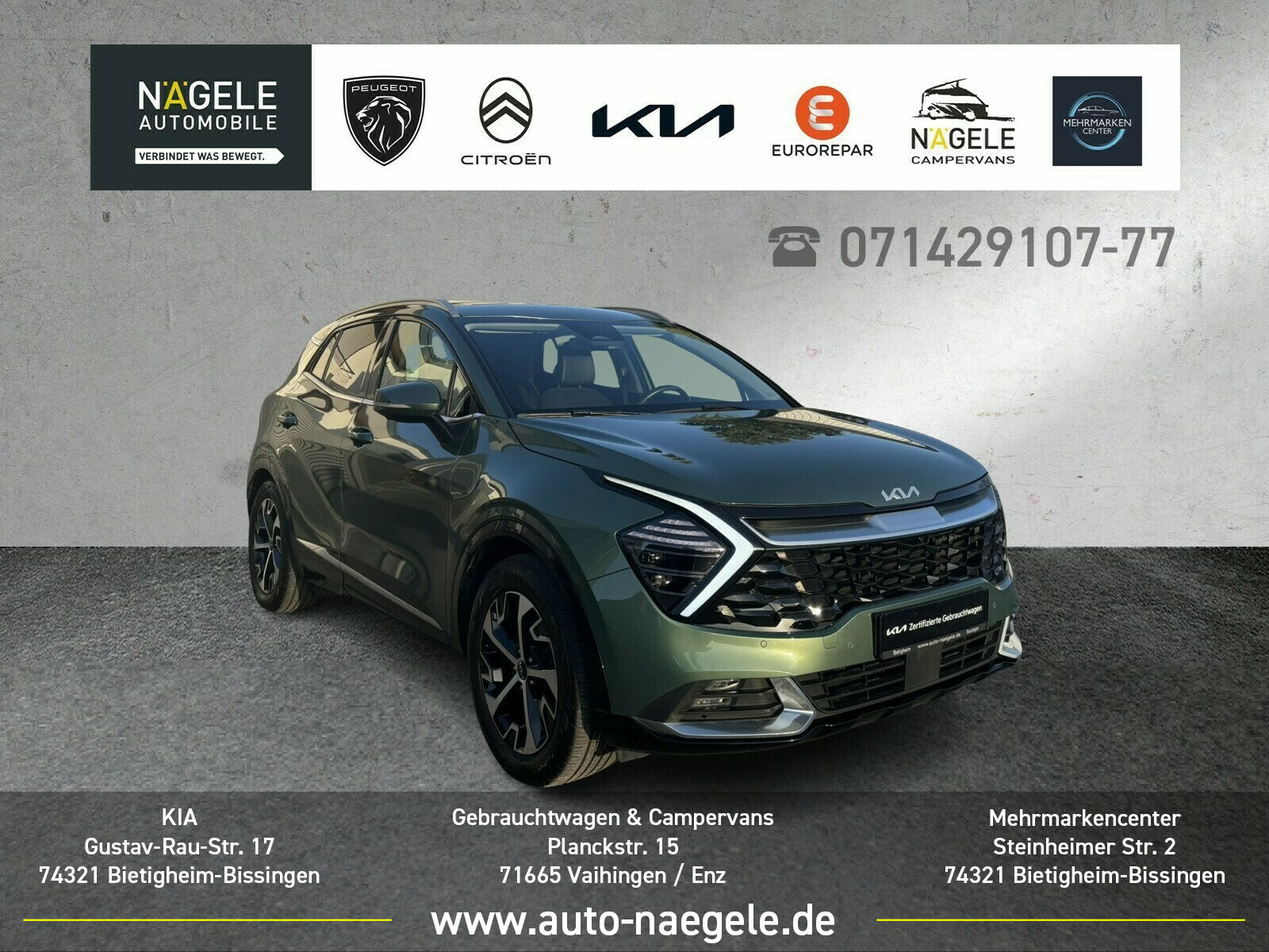 Sportage 1.6 T-GDI AWD DCT Mild-Hybrid Spirit
