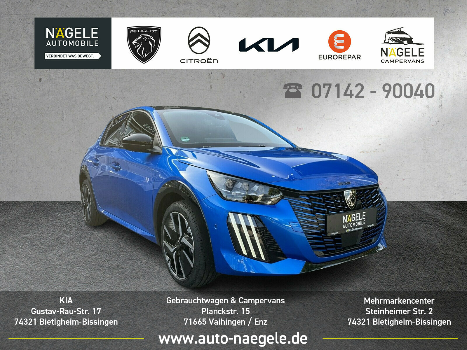 e-208 GT 156 Navi | Pano | Autopilot | Alcantara