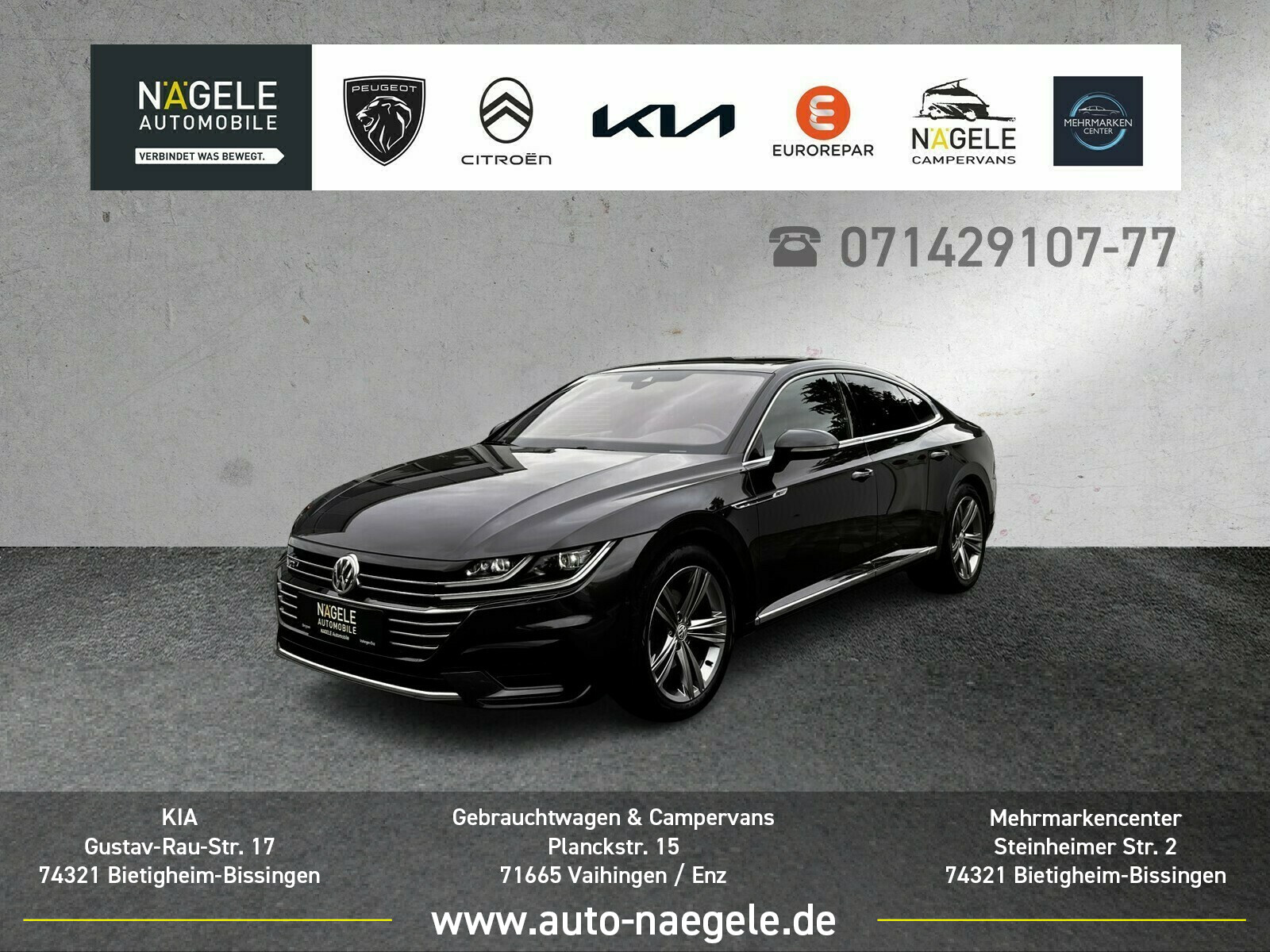 Arteon 2.0 TSI R-Line|ACC+Navi+Panorama+Keyless