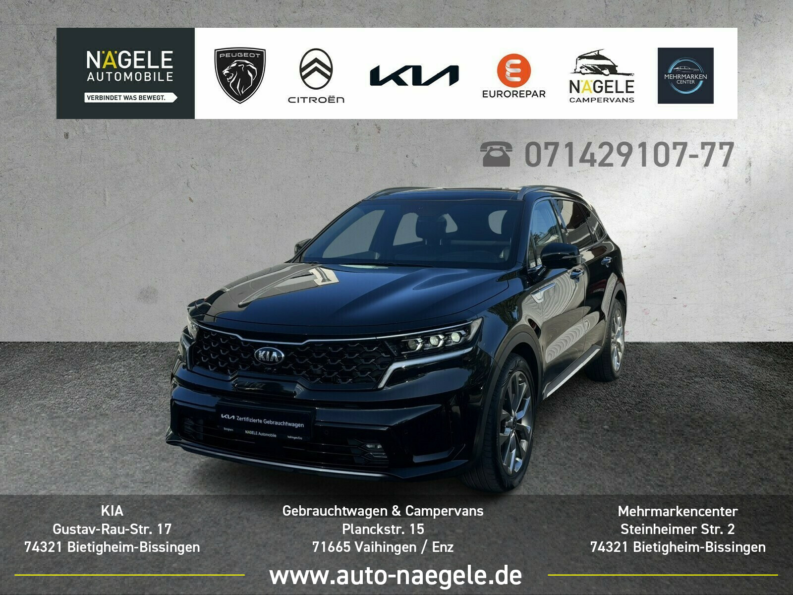 Sorento 2.2CRDi 4WD Platinum|Leder+ACC+Pano+AHK