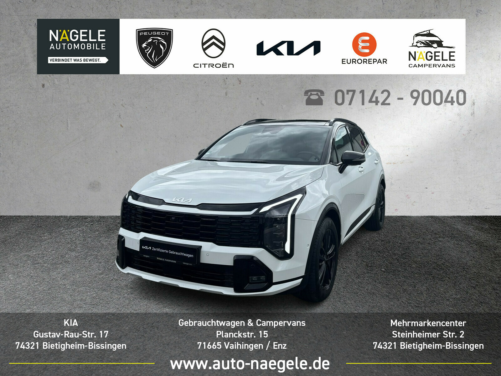 Sportage 1.6 T-GDI GT-Line+Pano+Drive+H&K+ACC
