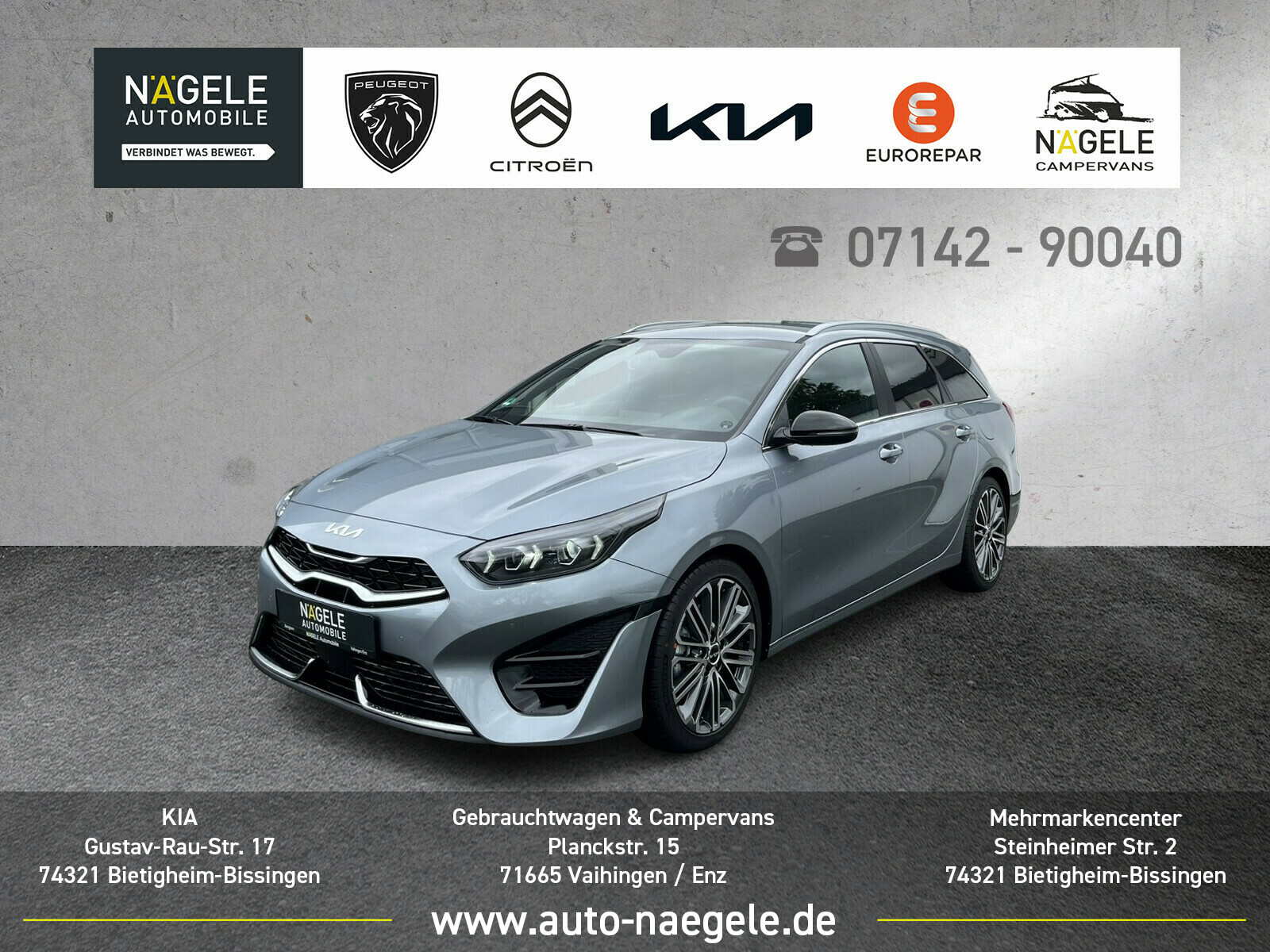 Ceed SW 1.5 T-GDI GT-Line+TEC+ACC+Leder Navi/LED