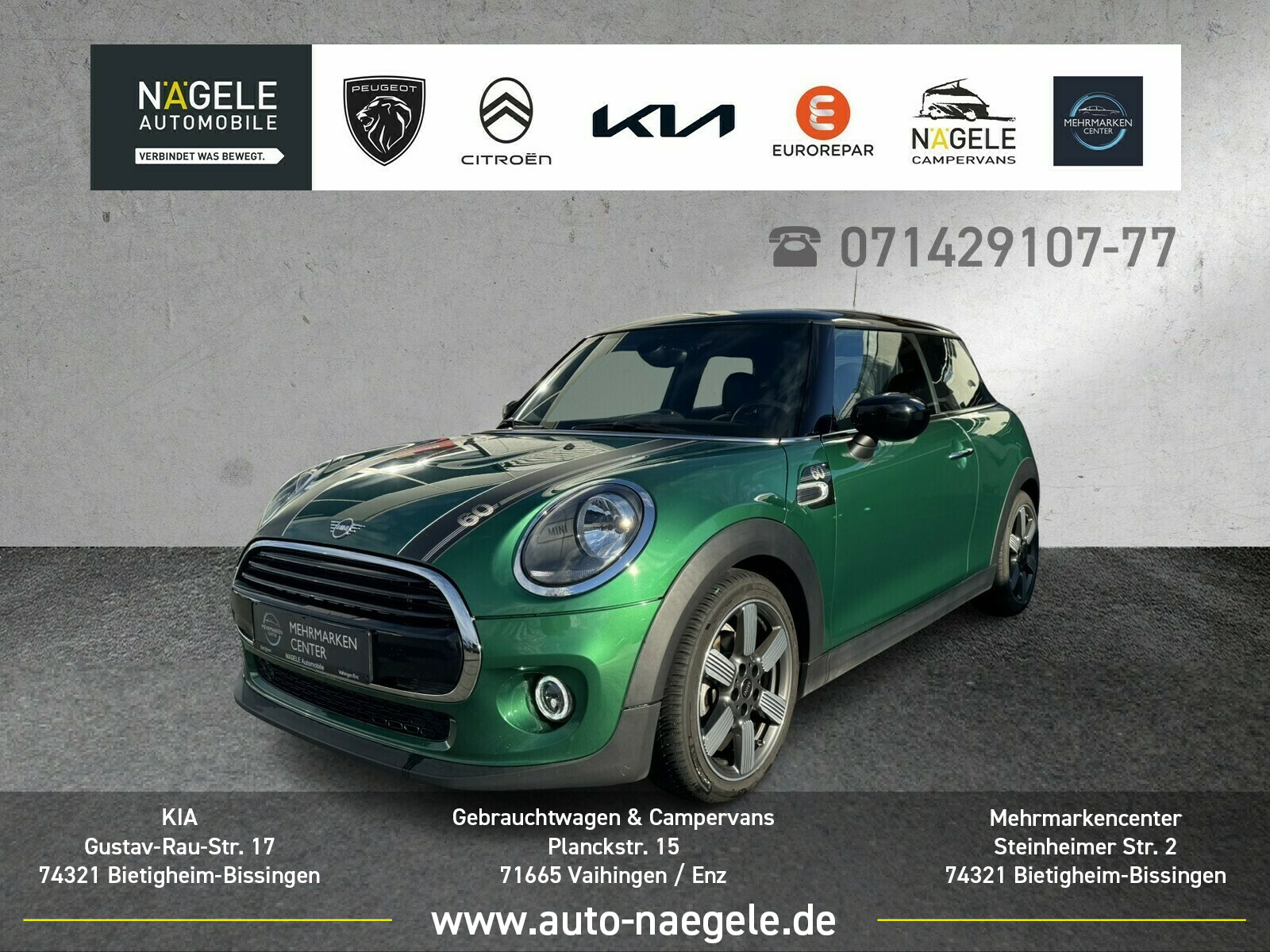 Cooper 1.5 Mini 60 Years+NAVI+Keyless+AppleCar