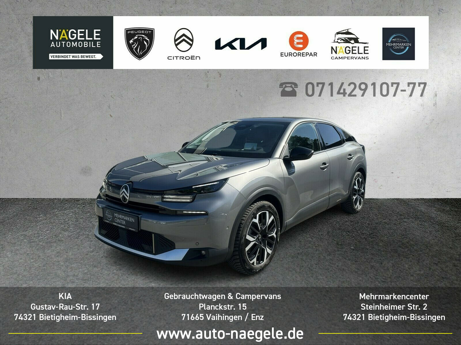 C4 1.2 130 Max|HUD+NAVI+LED+KAMERA+SHZ+KEYLESS