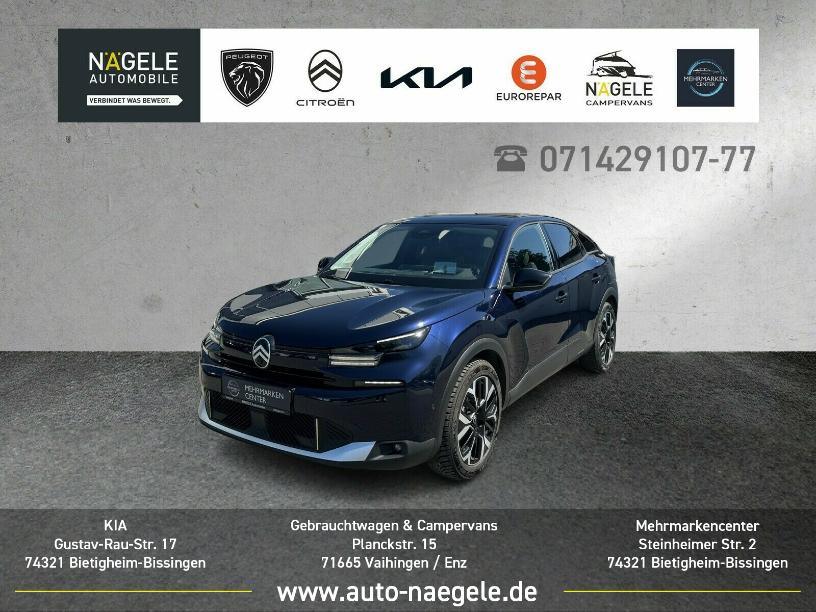 C4 1.2 130 Max|HUD+NAVI+LED+KAMERA+SHZ+KEYLESS