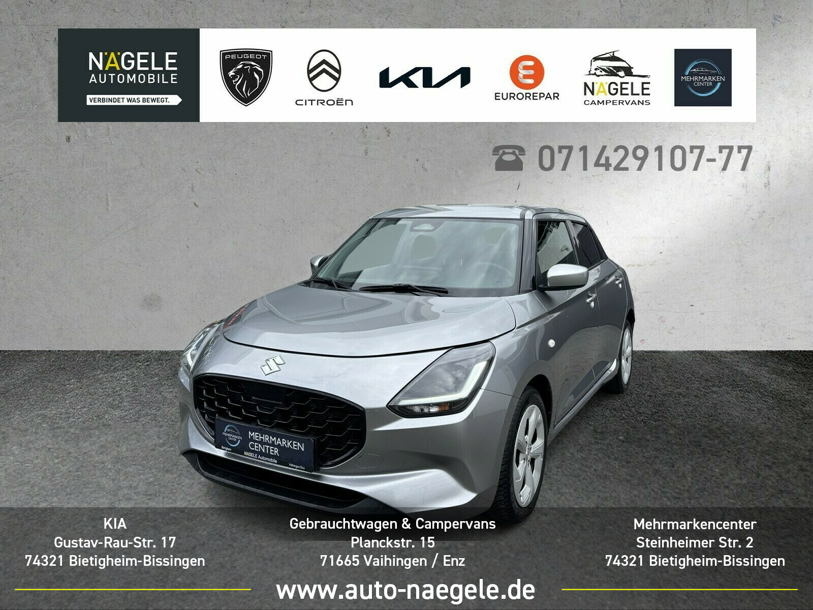 Swift 1.2 Comfort|NAVI+ACC+SHZ+RFK+LED+TOTWINKEL