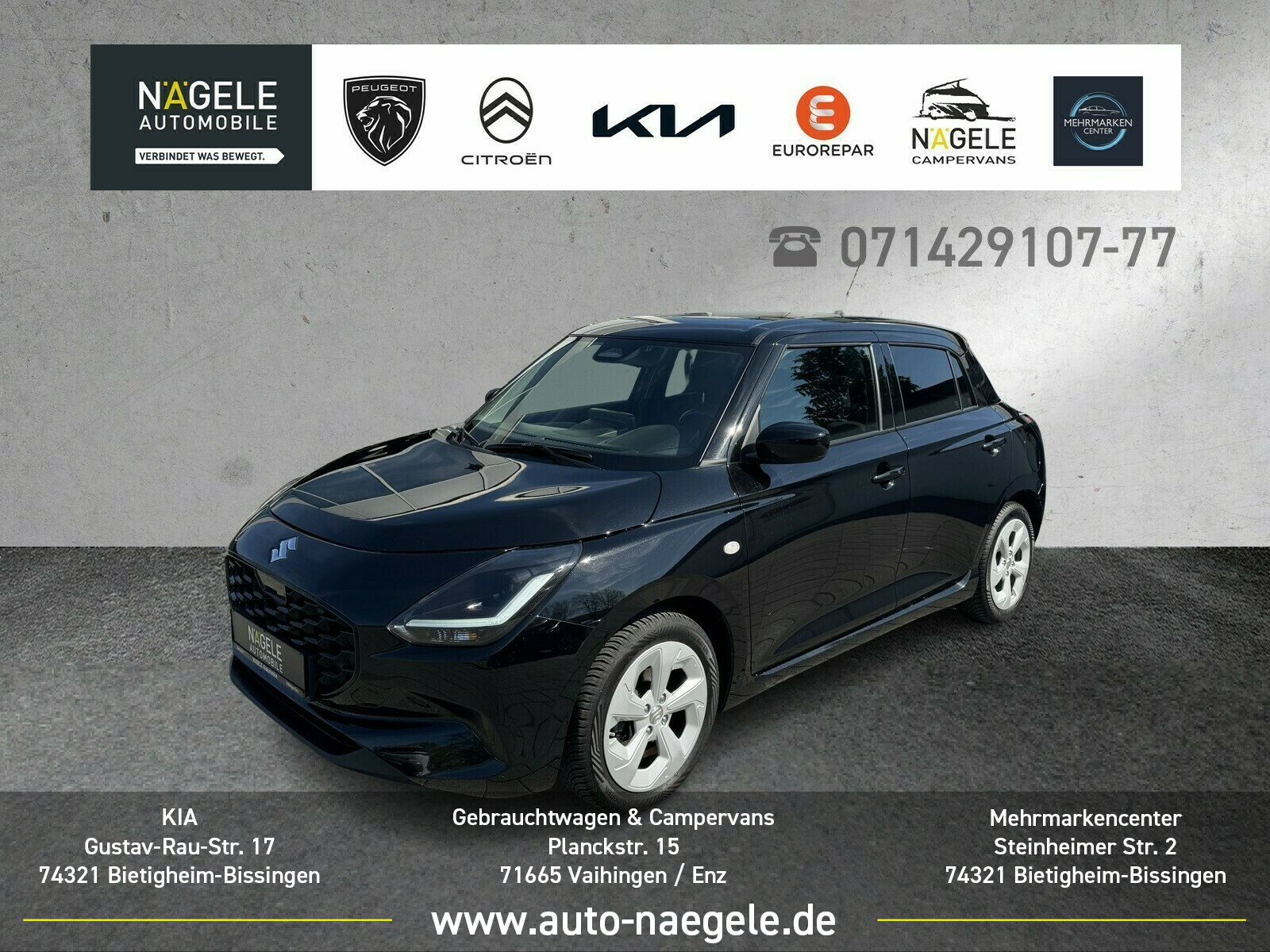 Swift 1.2 Comfort|NAVI+ACC+SHZ+RFK+LED+TOTWINKEL