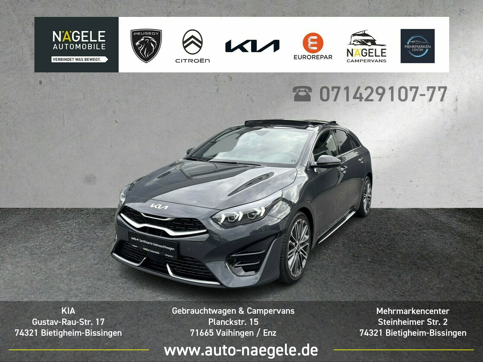 ProCeed 1.5 T-GDI GT-Line+ACC+Leder+GD+Tech.