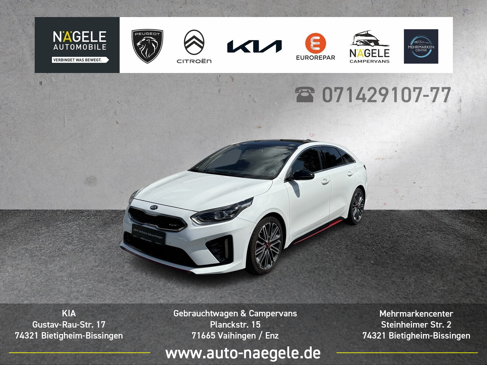 Proceed 1.6 T-GDI GT|NAVI+LED+BASTUCK+PANORAMA