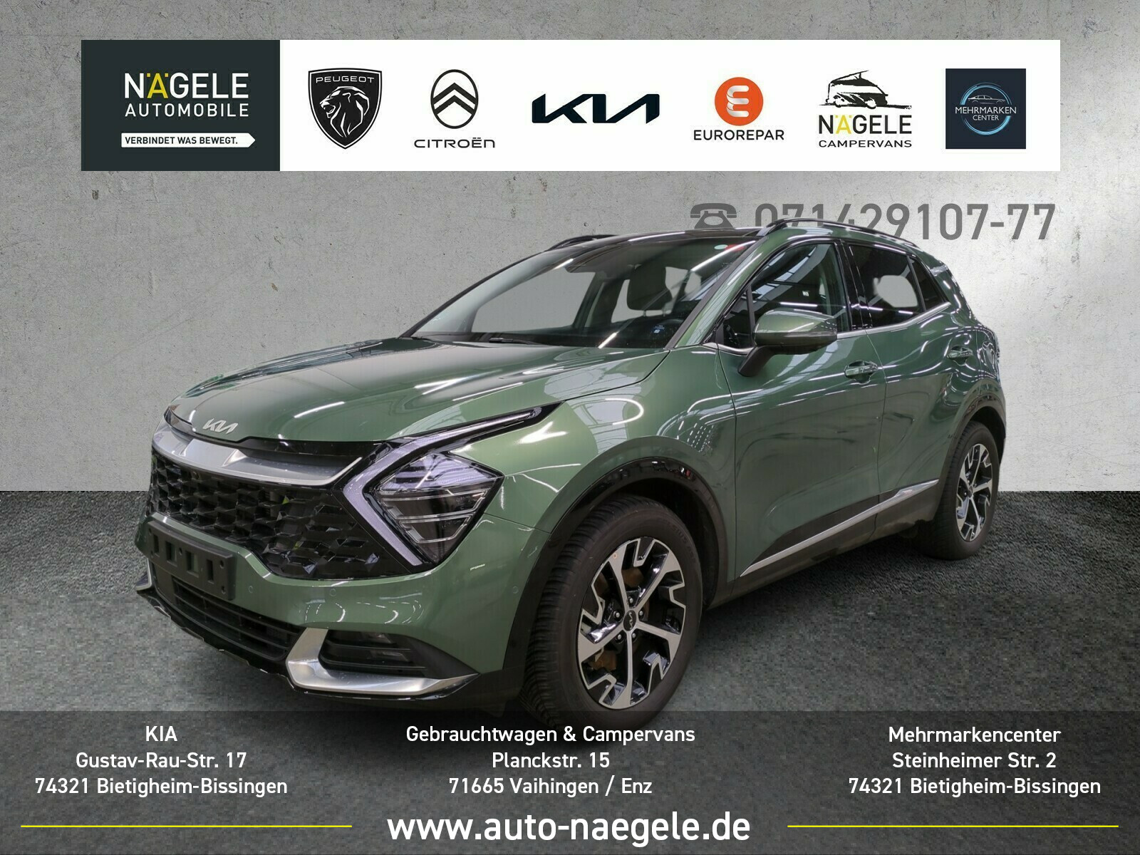 Sportage 1.6 TGDI HEV Spirit|LEDER+NAVI+PANORAMA