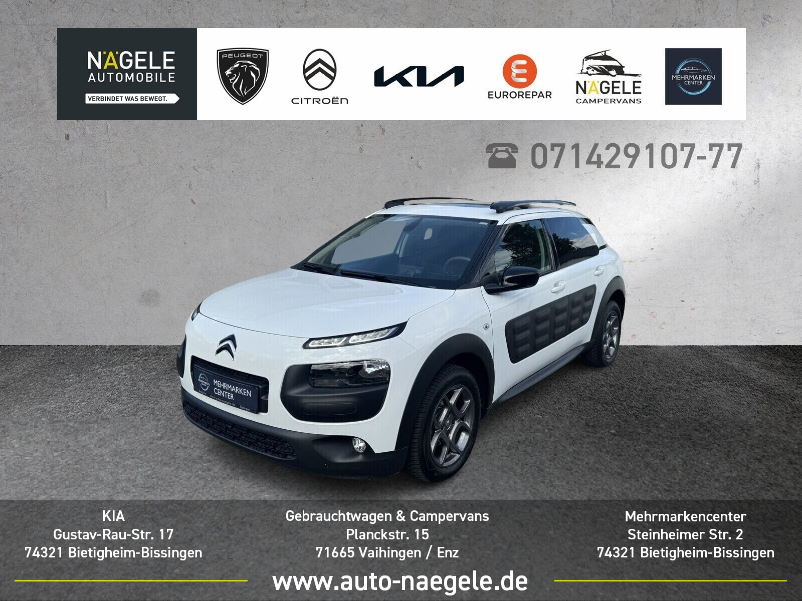 C4 Cactus e-THP 110 Shine+Navi+Klima+AHK
