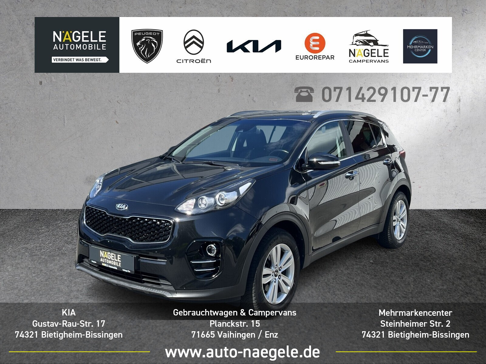 Sportage 1.6 GDI Dream Team 2WD+Sitzheizung+Navi