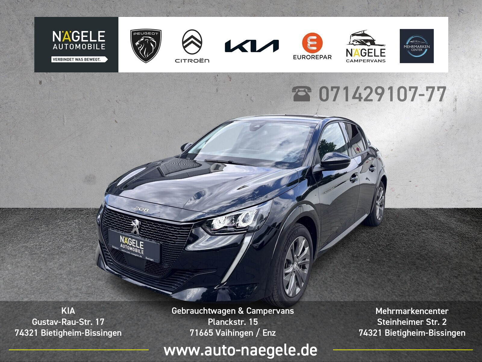 e-208 136 Allure Pack|Navi| Bluetooth|SZH Klima