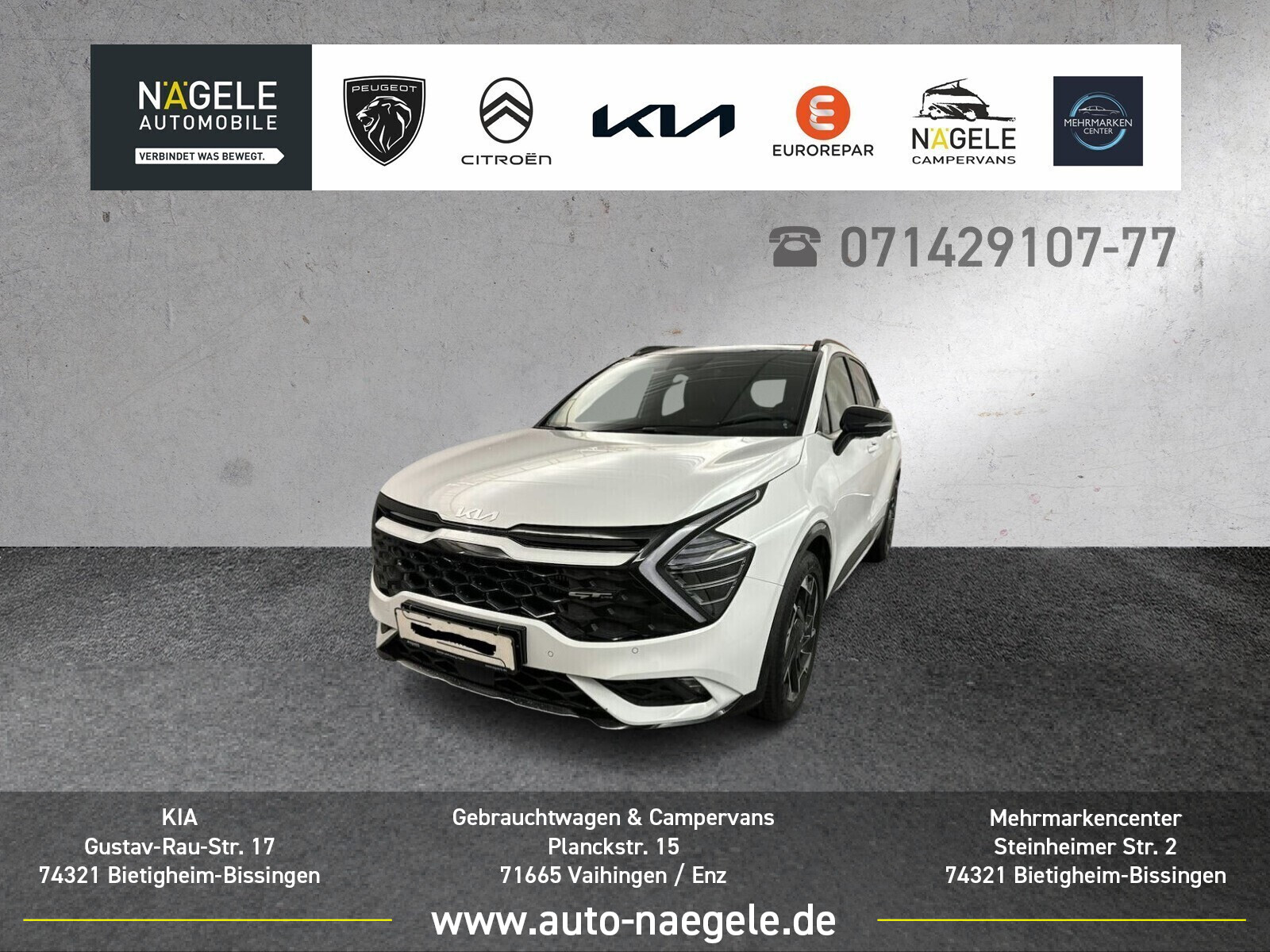Sportage 1.6 T-GDI AWD GT-Line|NAVI+LEDER+PANO