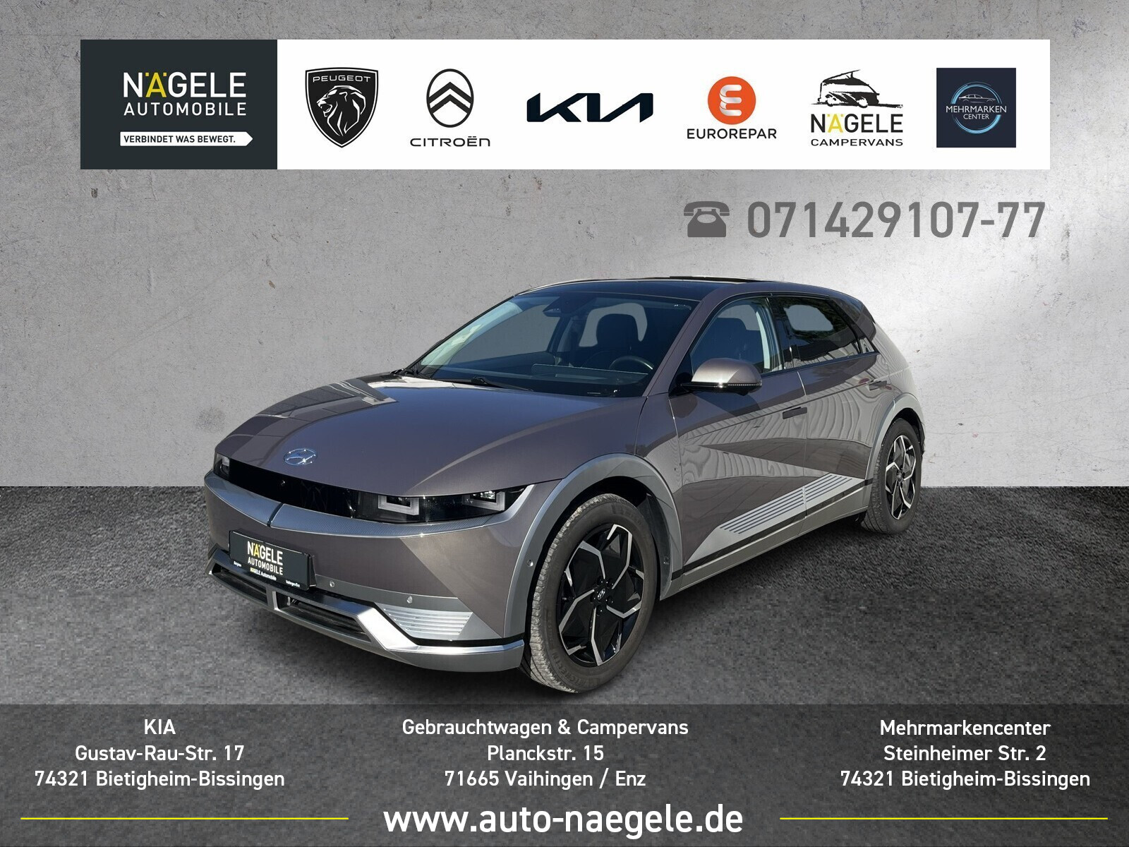 IONIQ 5 Uniq 4WD 72,6 kWh|HuD+ACC+NAVI+SOLARDACH