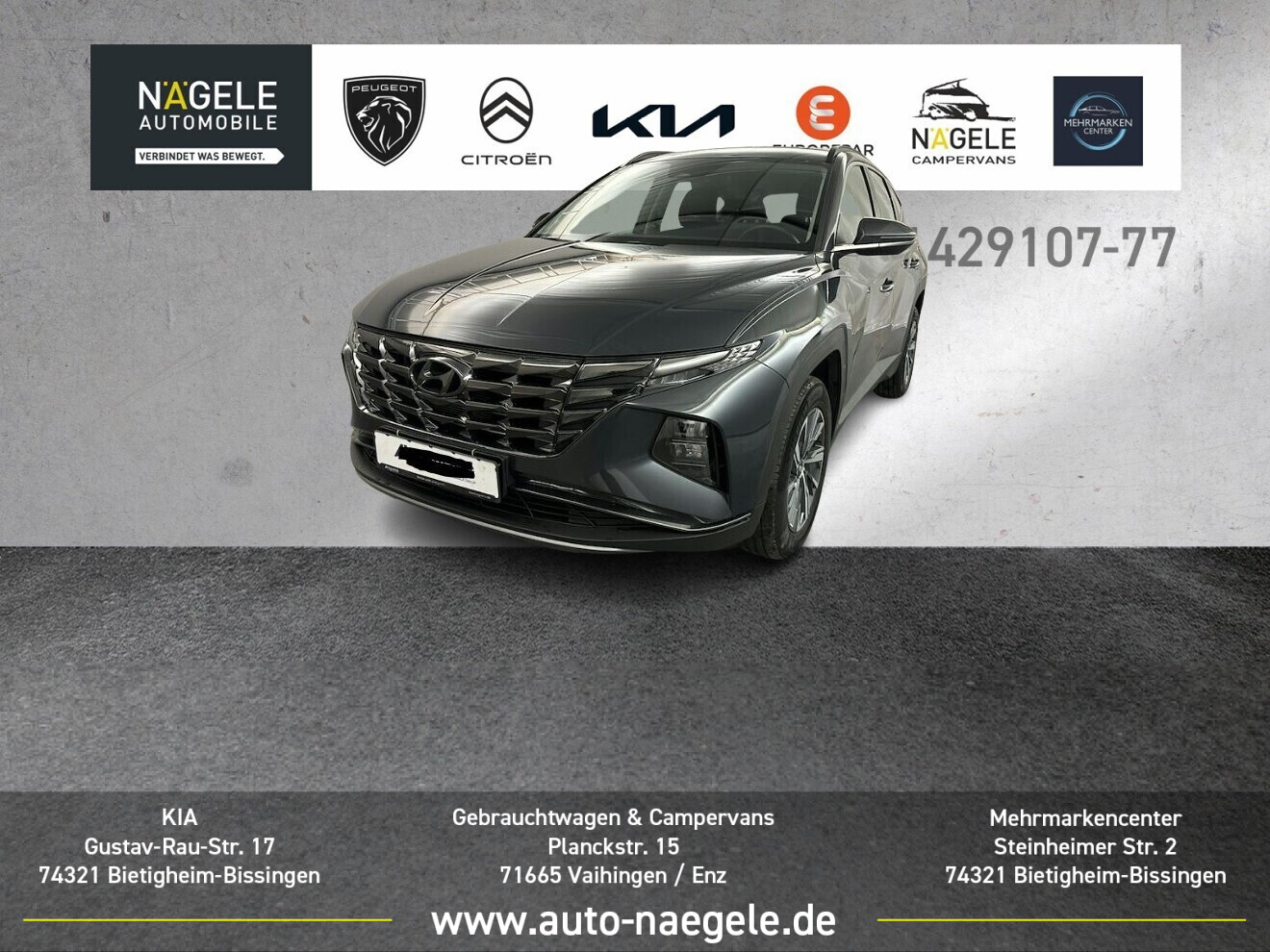 Tucson 1.6 T-GDI Hybrid 2WD|NAVI+SHZ+LHZ+KAMERA