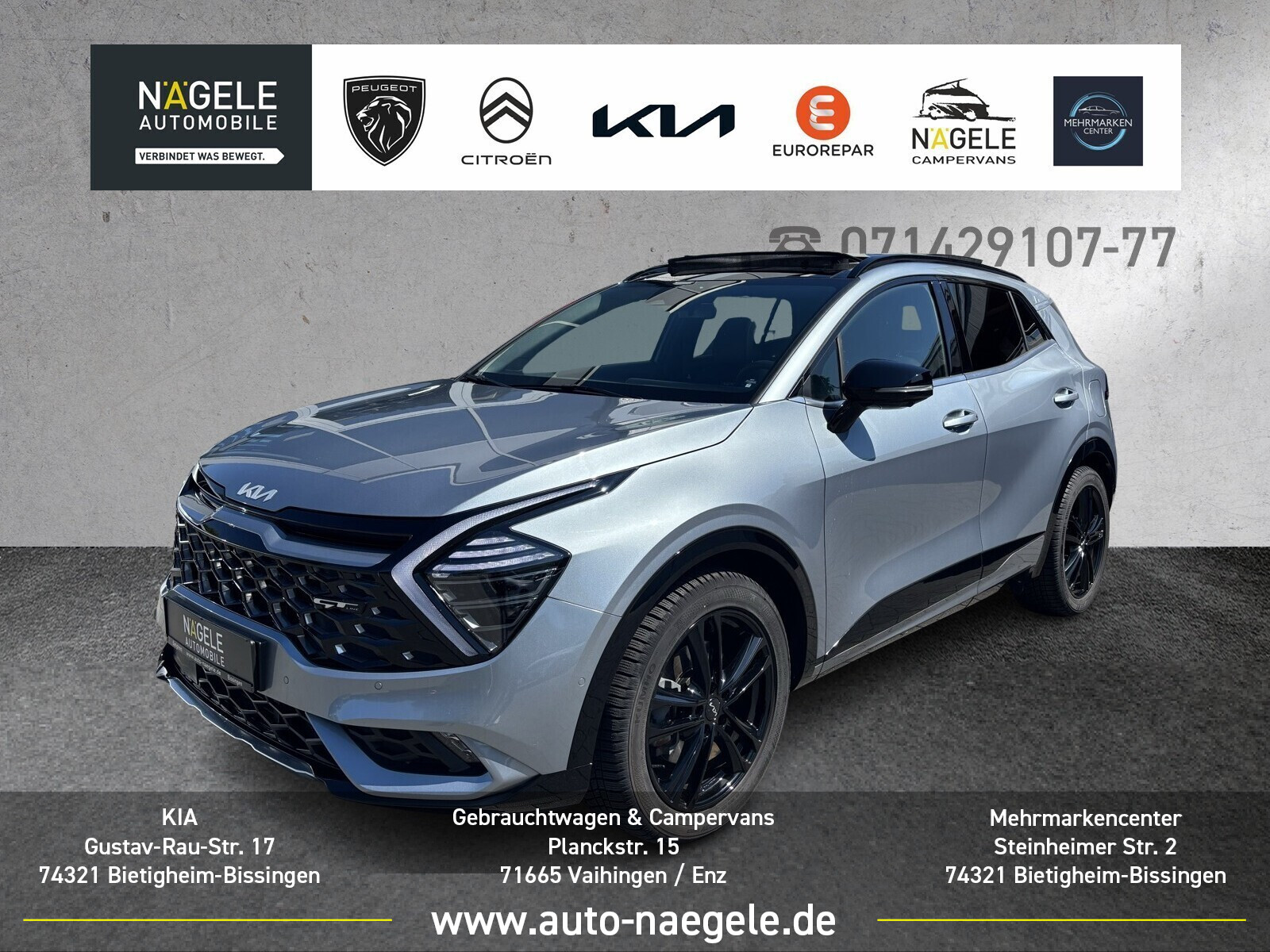 Sportage 1.6 T-GDI PHEV AT GT-LINE+NAVI+LED+PANO