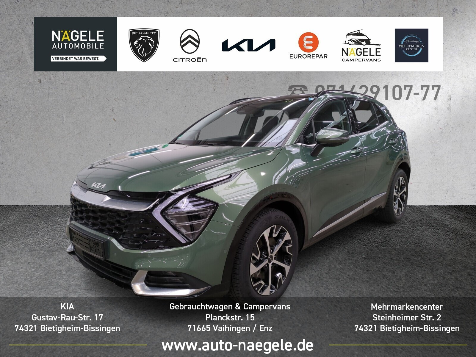 Sportage 1.6 TGDI HEV Spirit|LEDER+NAVI+PANORAMA