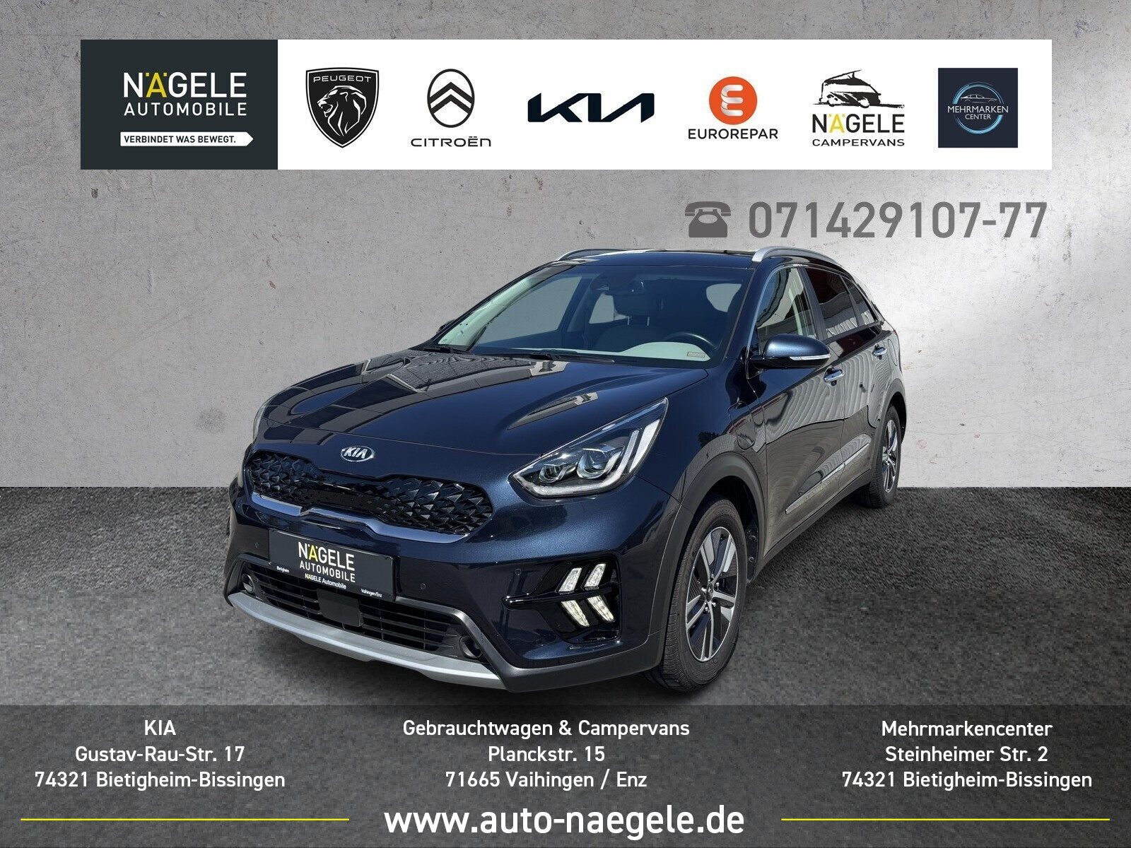 Niro 1.6 Plug-in Hybrid Spirit|Navi| AHK|SZH