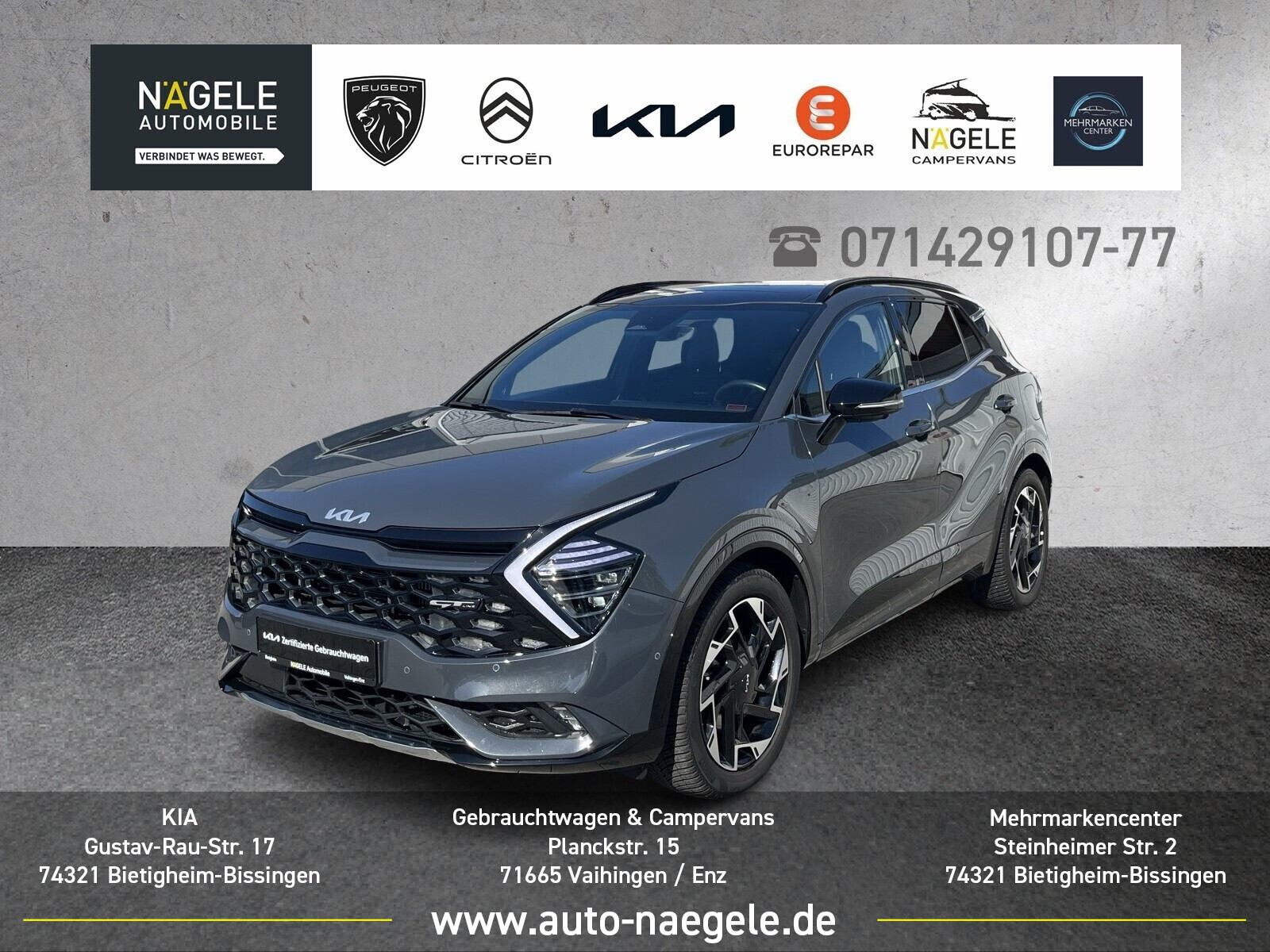 Sportage 1.6 T-GDI PHEV GT-Line|ACC+LEDER+PANO