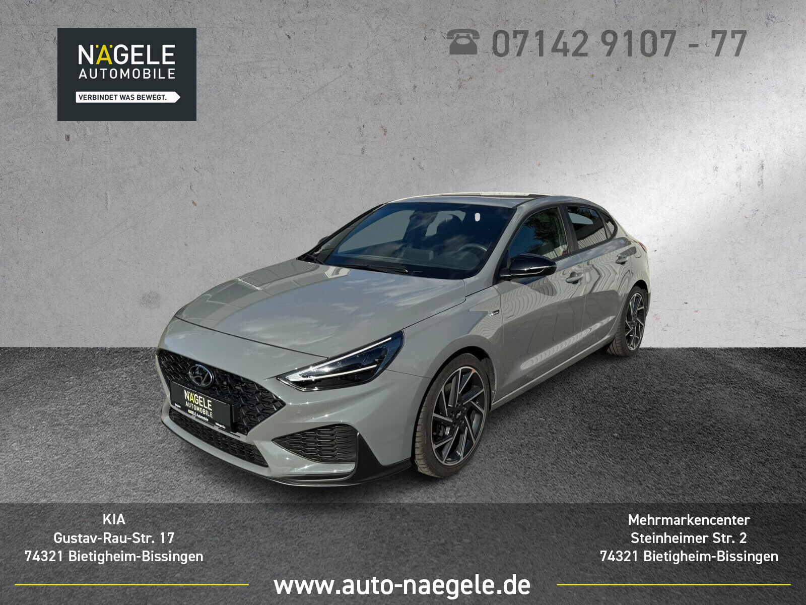 i30 Fastback 1.5T-GDI N-Line|NAV+LED+KAM+CARPLAY