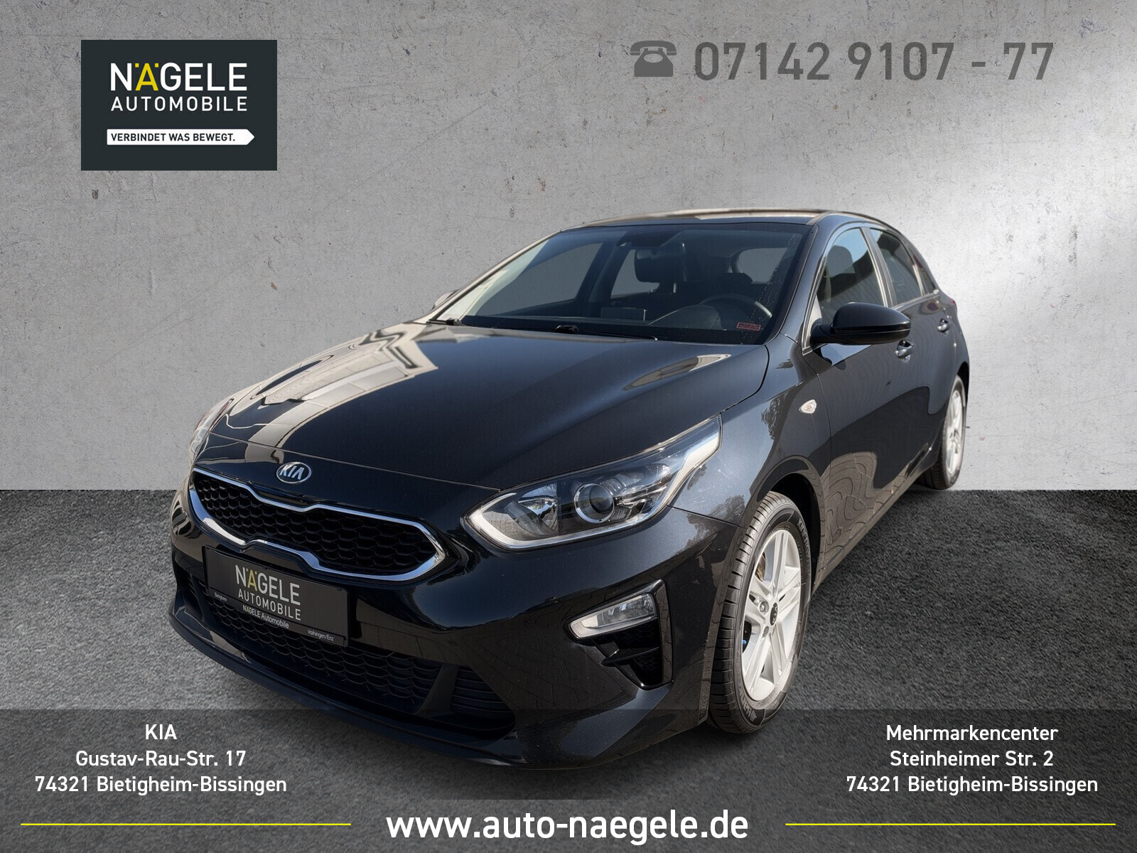 Ceed 1.4 TGDI Vision+SHZ+Klima+Navi+Bluetooth BC