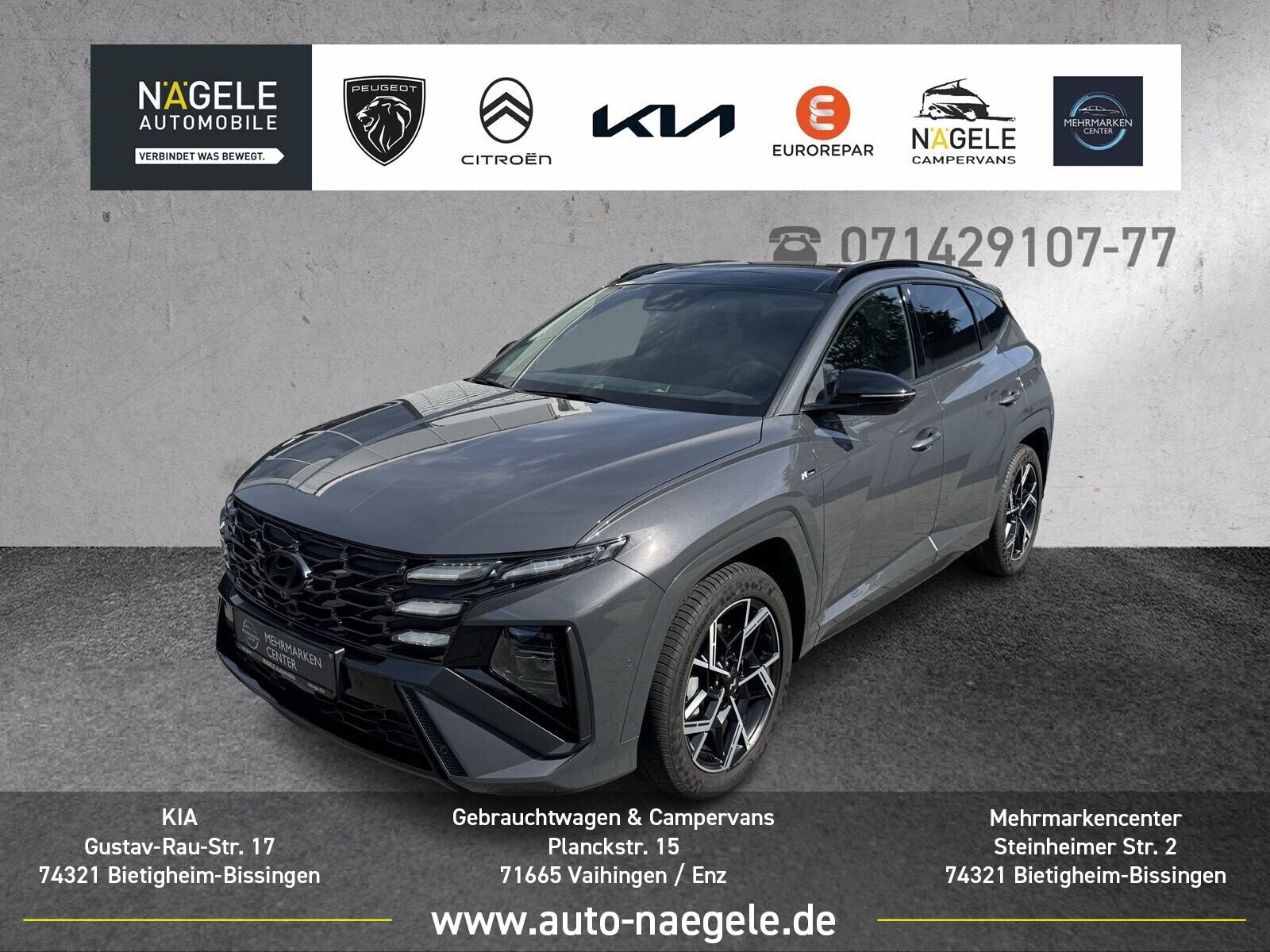 Tucson 1.6 T-GDI N Line X 2WD|HUD+NAVI+PANORAMA