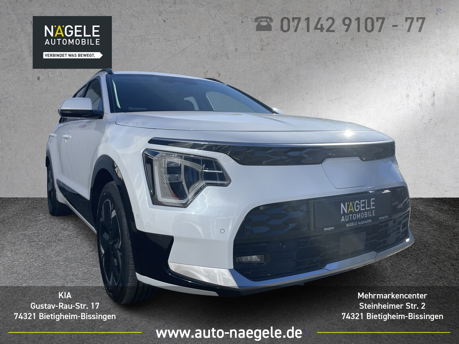 Niro EV Inspiration 64kwH+LED+Nav+WP+HUD+Kamera