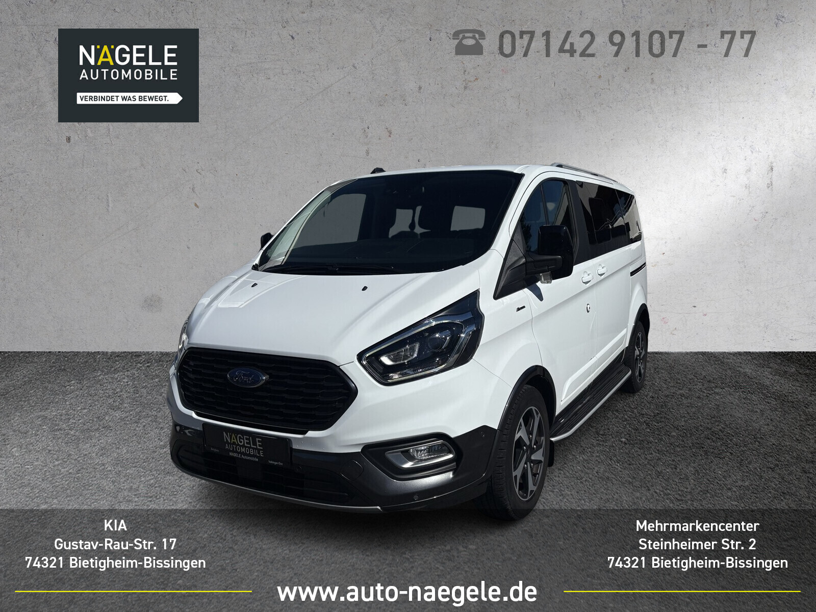Tourneo Custom 2.0 TDCi 320 L1 Active+Navi+ACC
