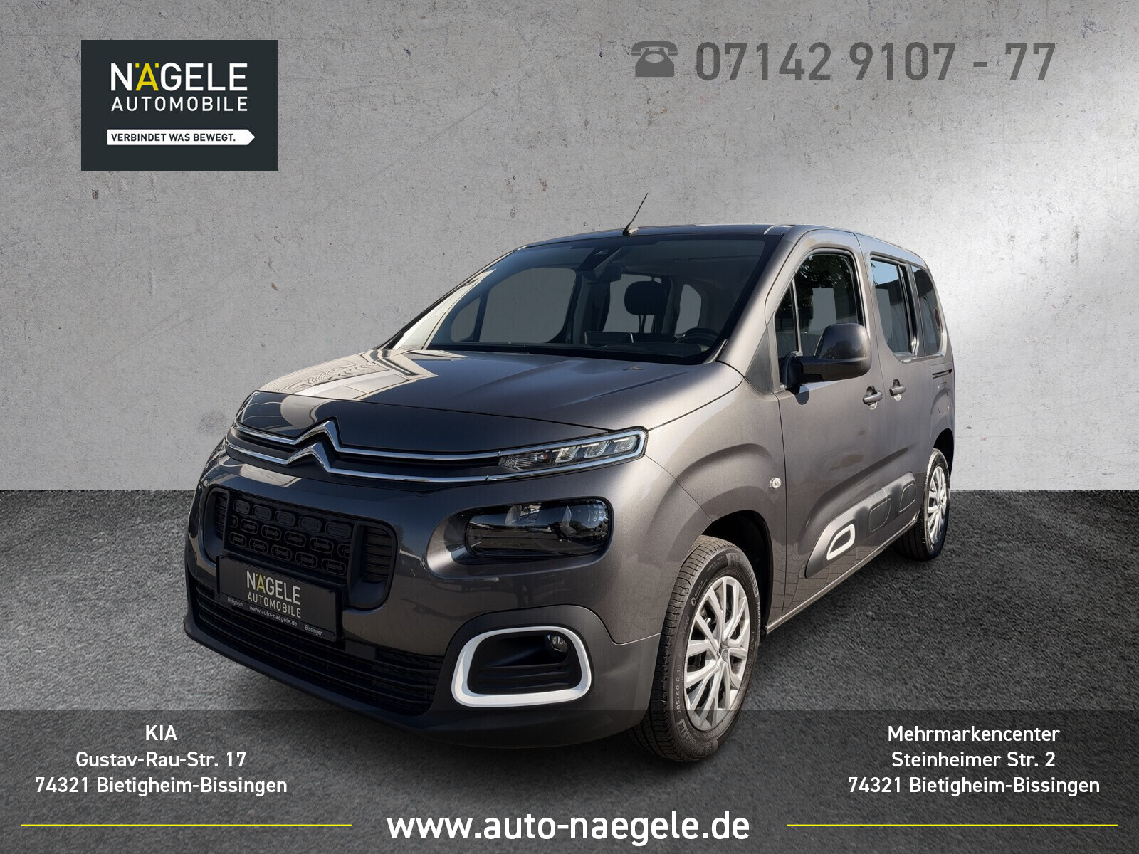 Berlingo 1.2 PT110 Feel M|NAVI+PDC+SHZ+BLUETOOTH