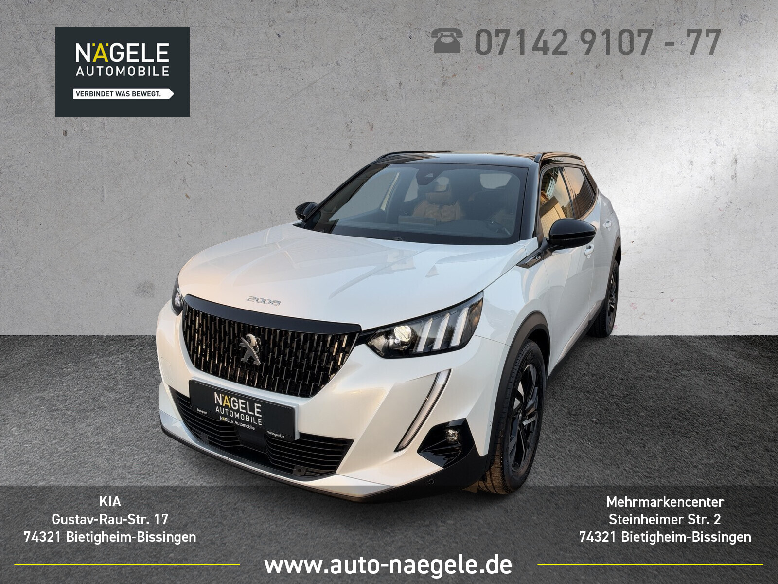 Peugeot 2008 GT 130 EAT8 NAVI+LED+SZH+DigCockpit